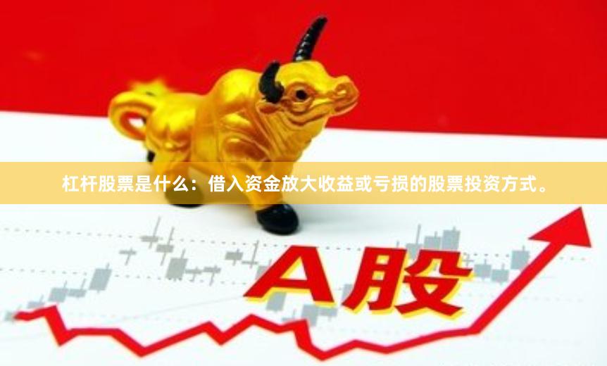 杠杆股票是什么：借入资金放大收益或亏损的股票投资方式。